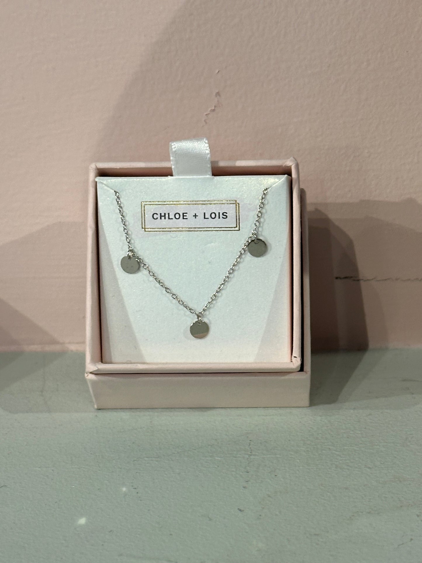 Chloe and Lois Silver Necklace
