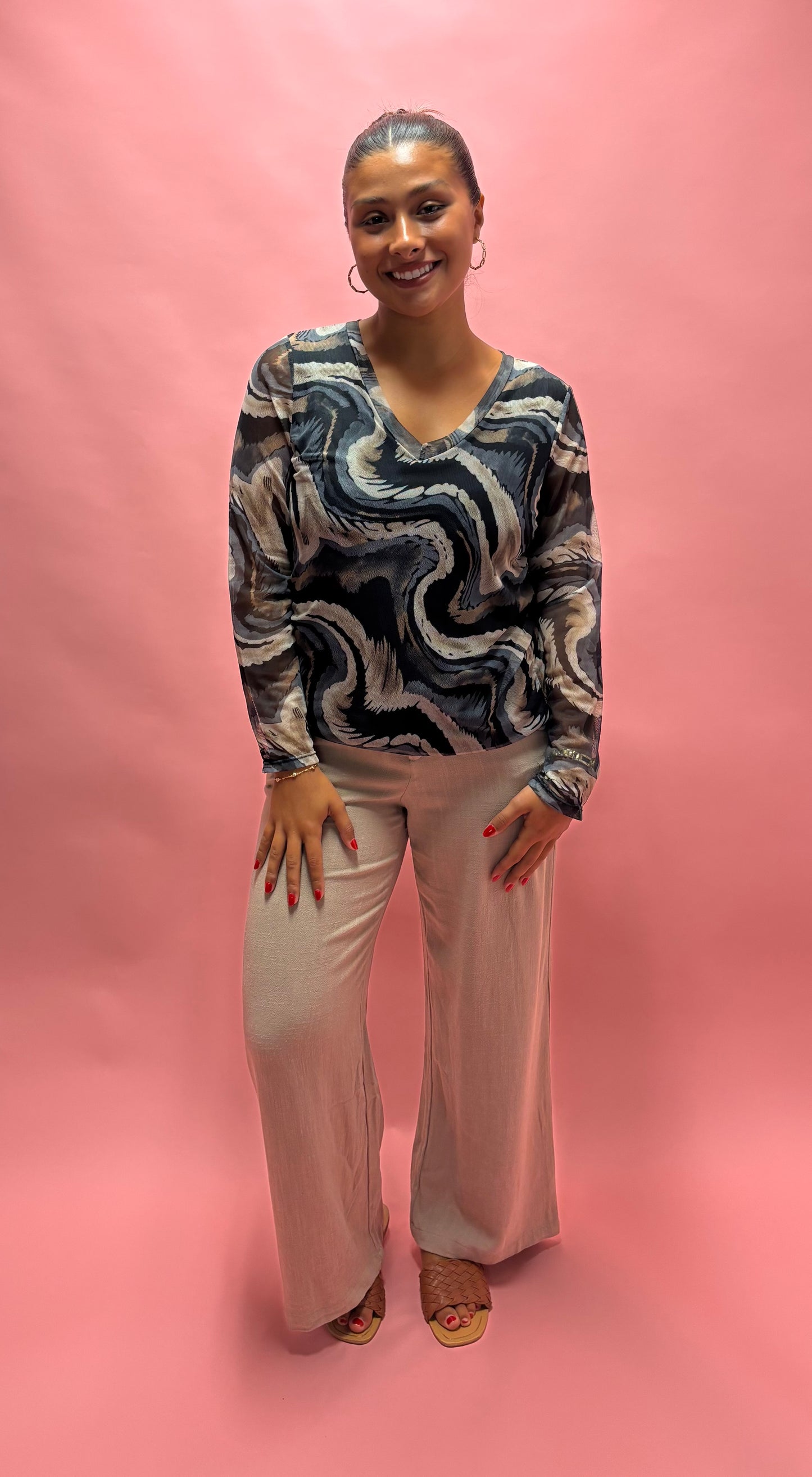 M Italy Knit Top