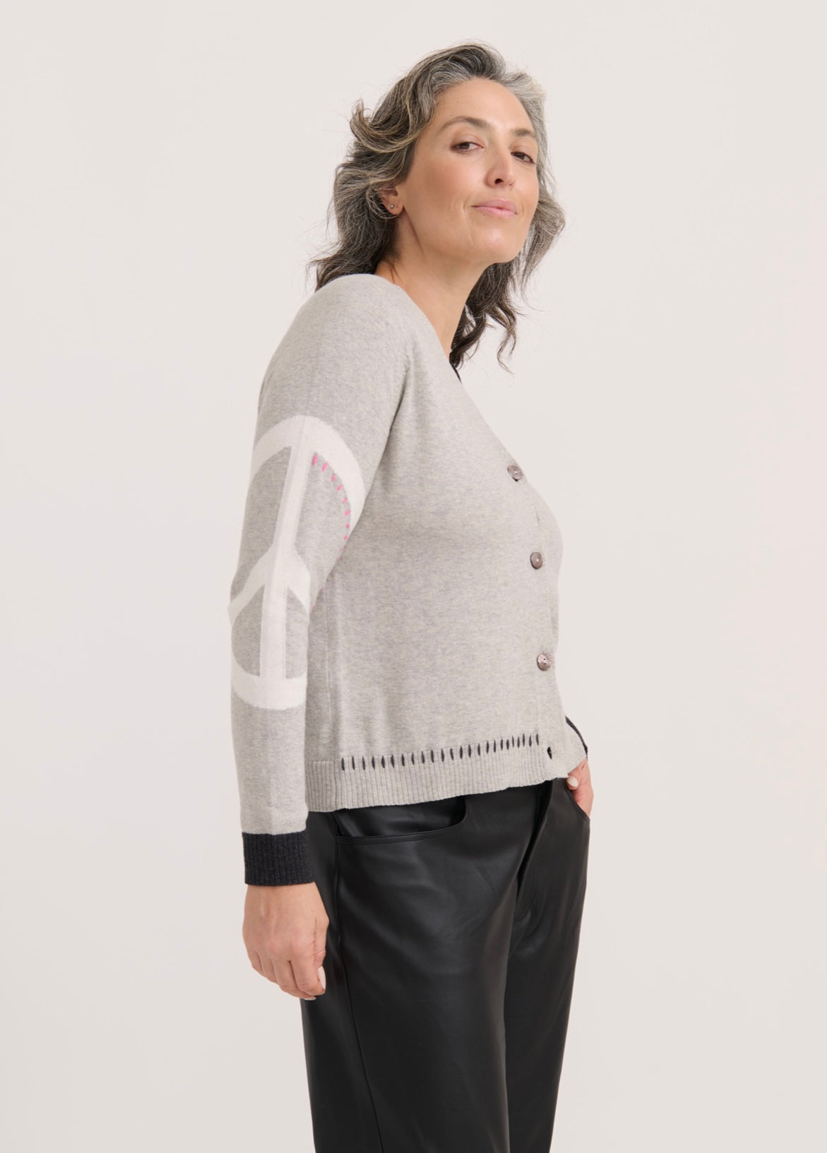 Zacket & Plover Peace Please Cardigan