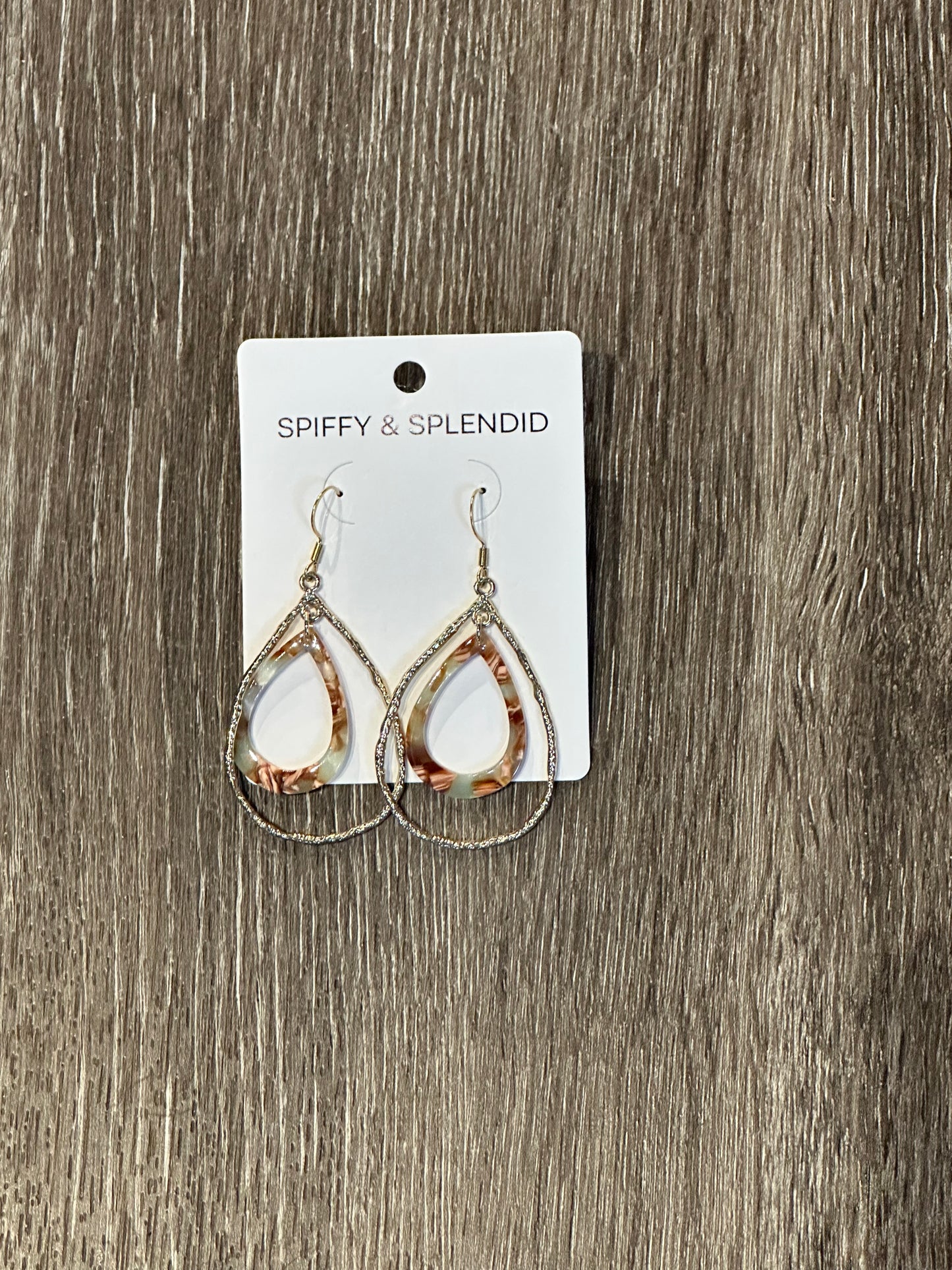 Spiffy & Splendid Double Teardrop Earrings