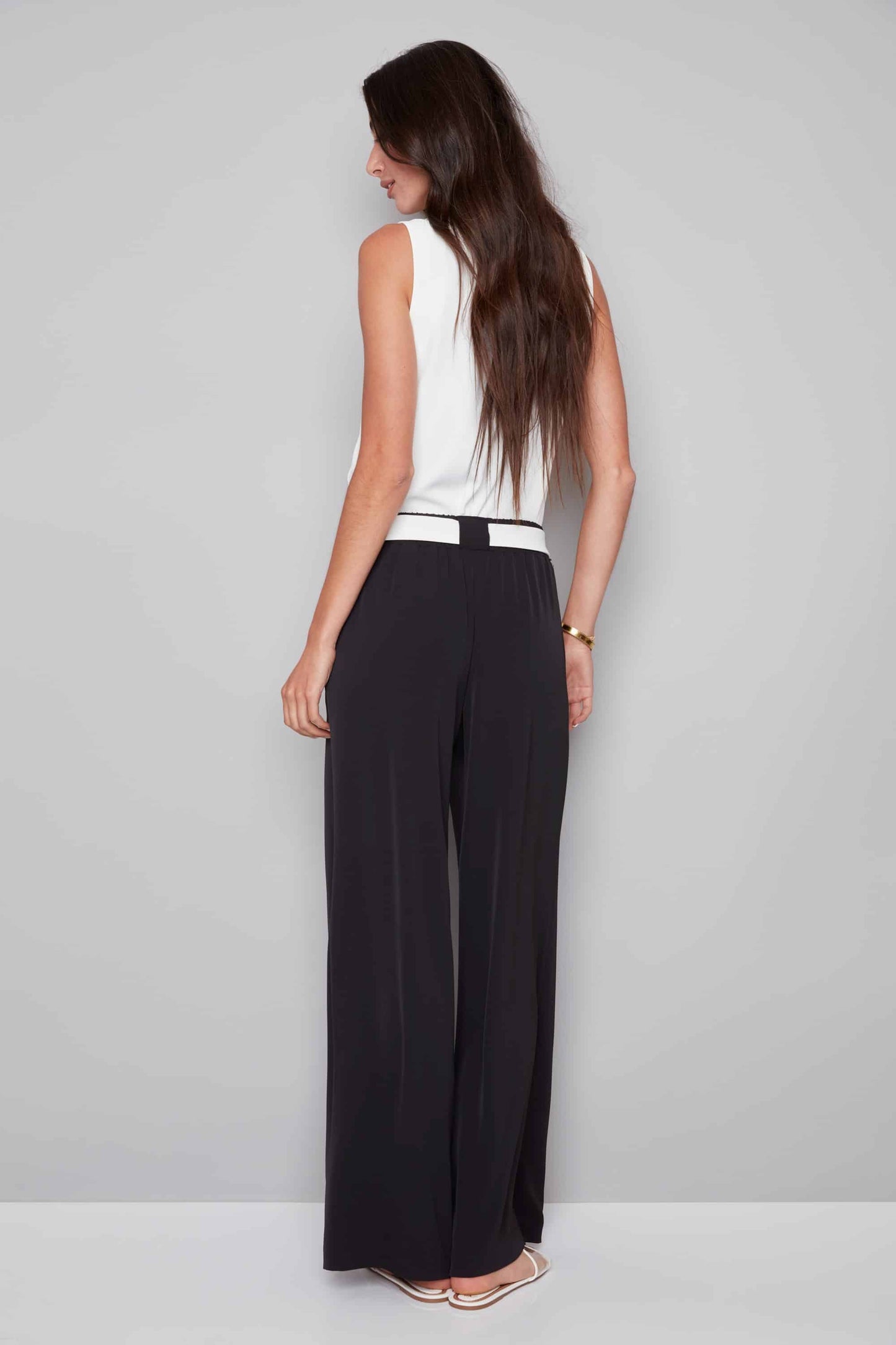 Tyler Madison Wide Leg Pant with Sash