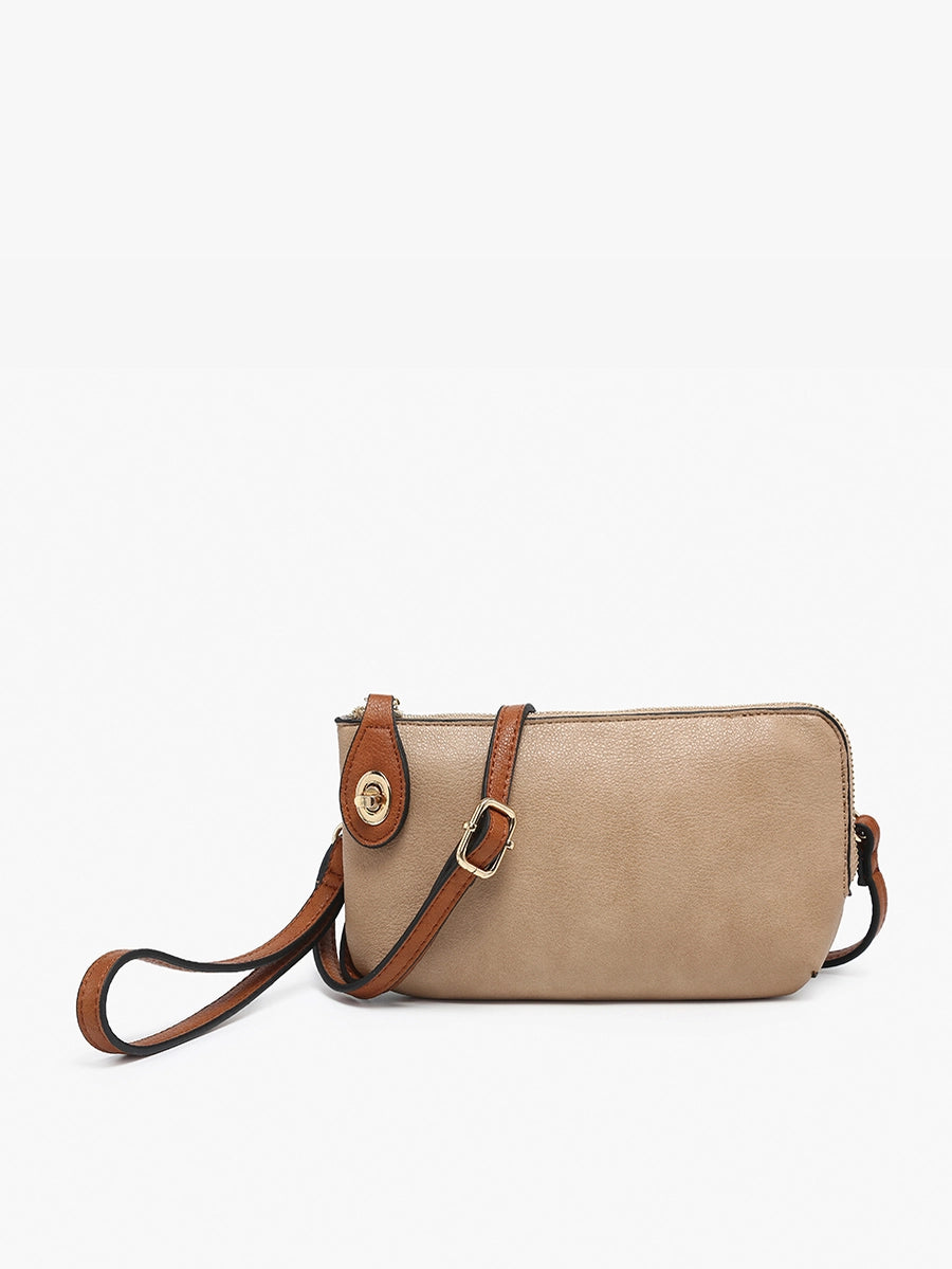 Wristlet With Twist Lock Closure