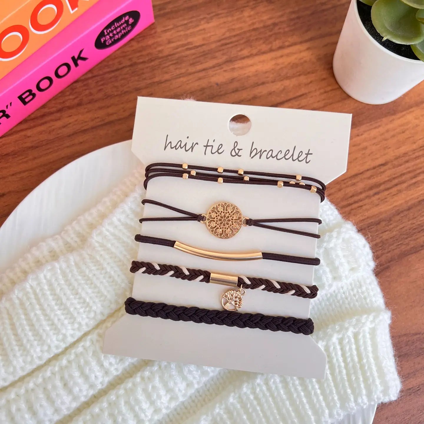 Charm Hair Tie/ Bracelet