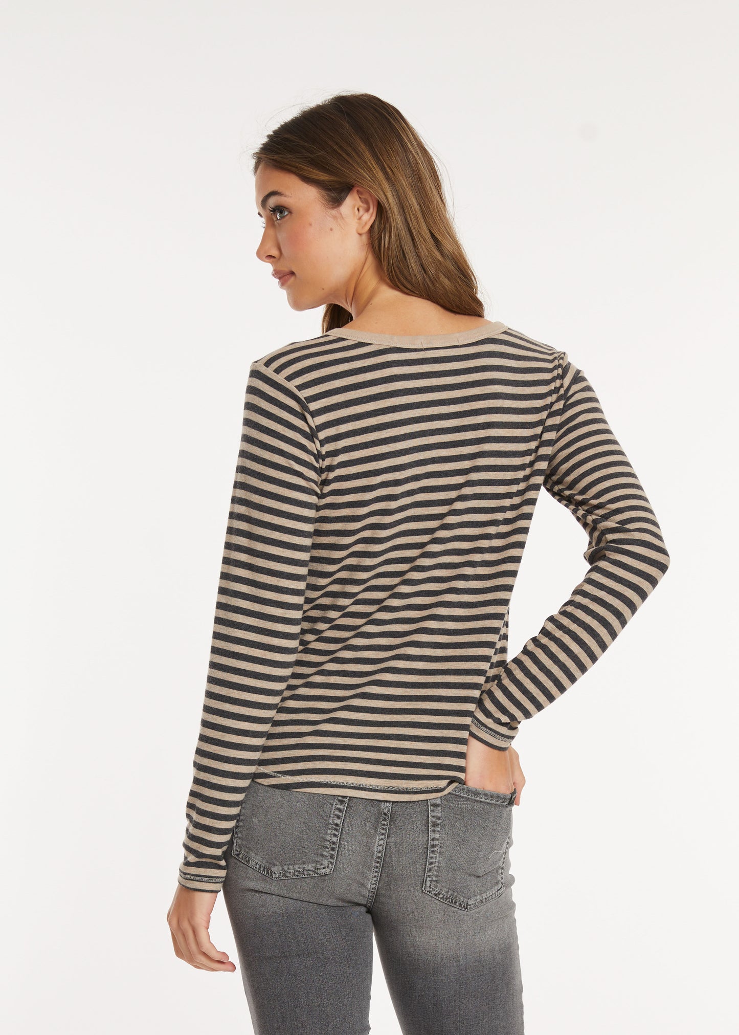 Mododoc Slim Shirttail Henley