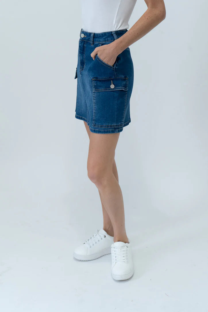 Six Fifty Cargo Skirt