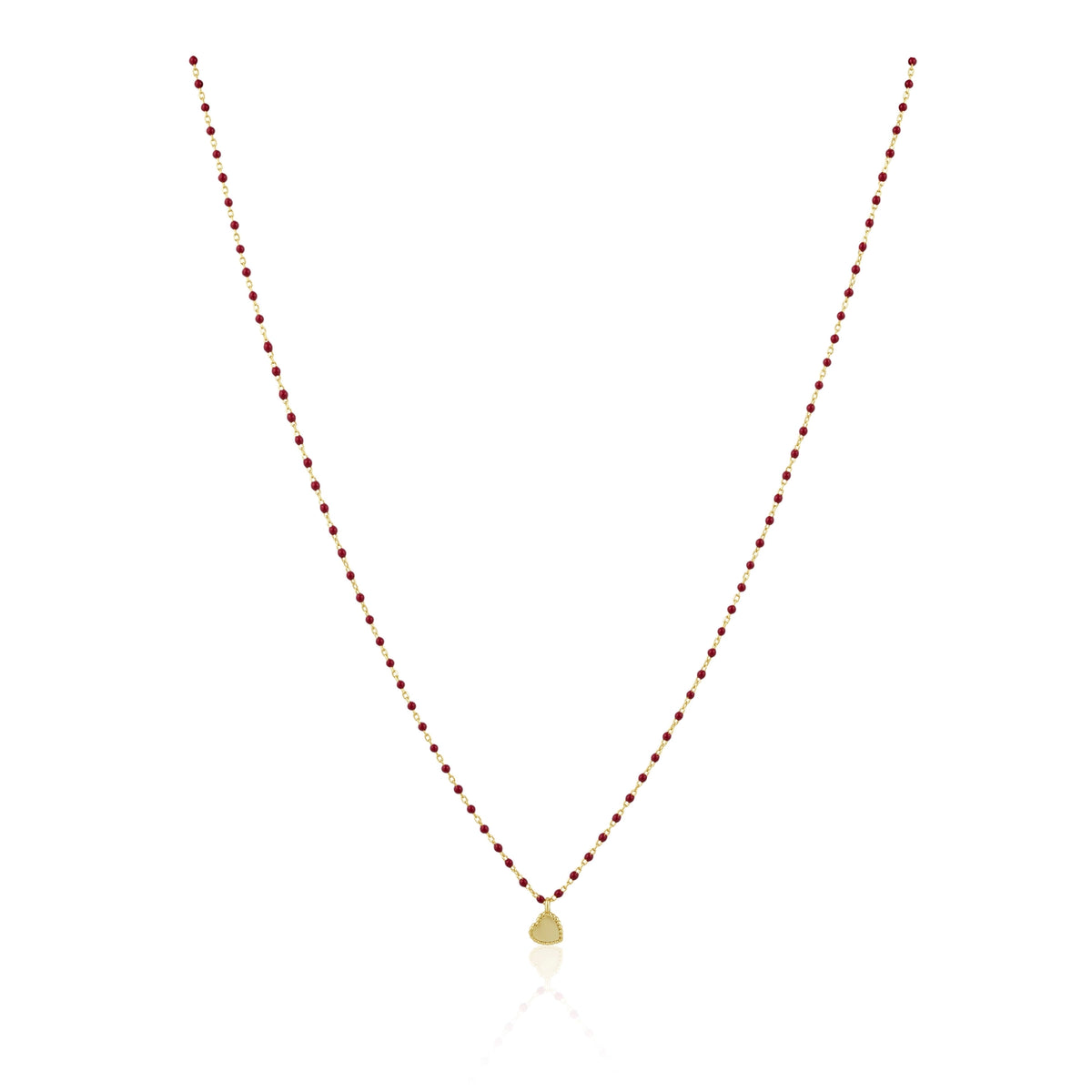Sahira Elsa Heart Necklace