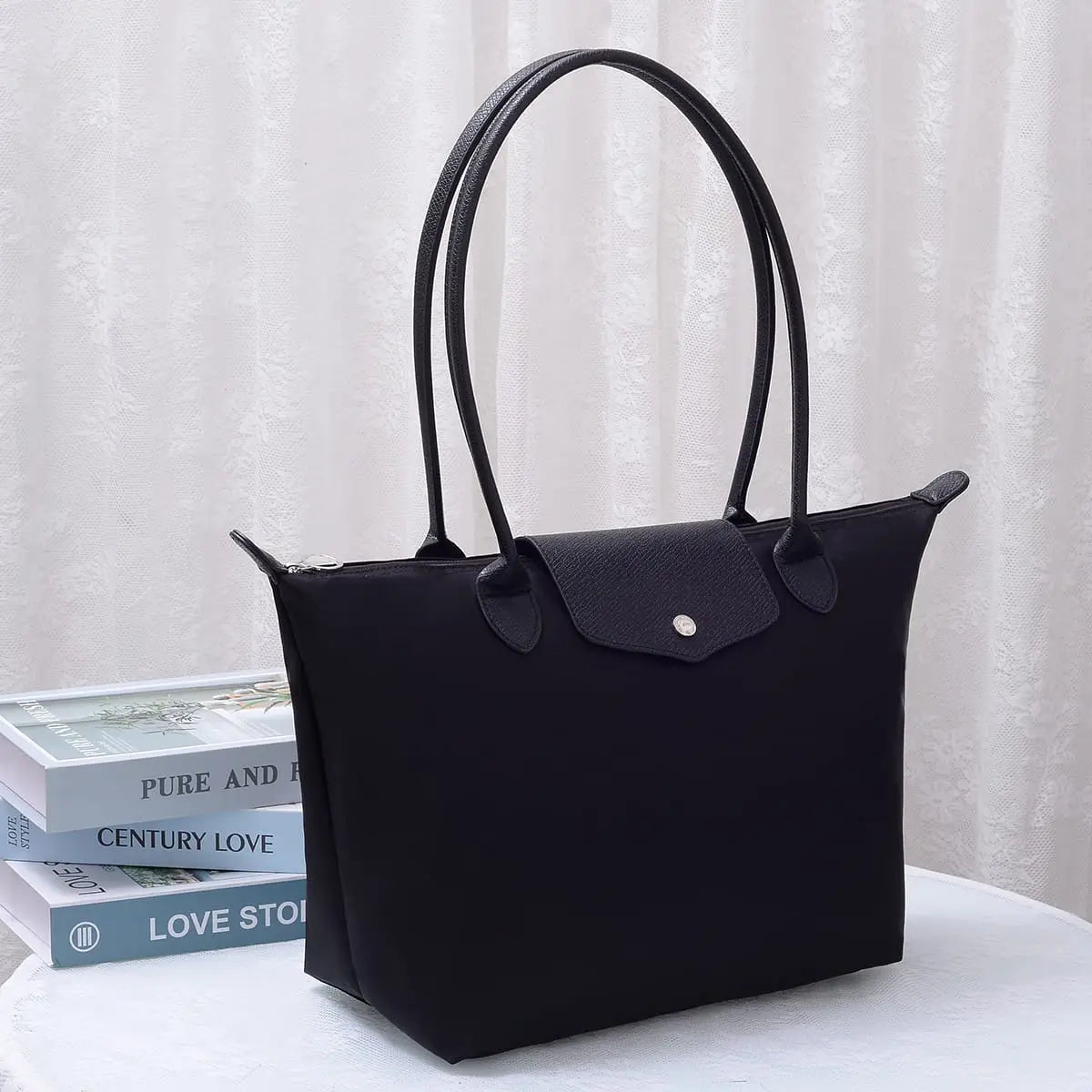 Olivia Nylon Tote Bag