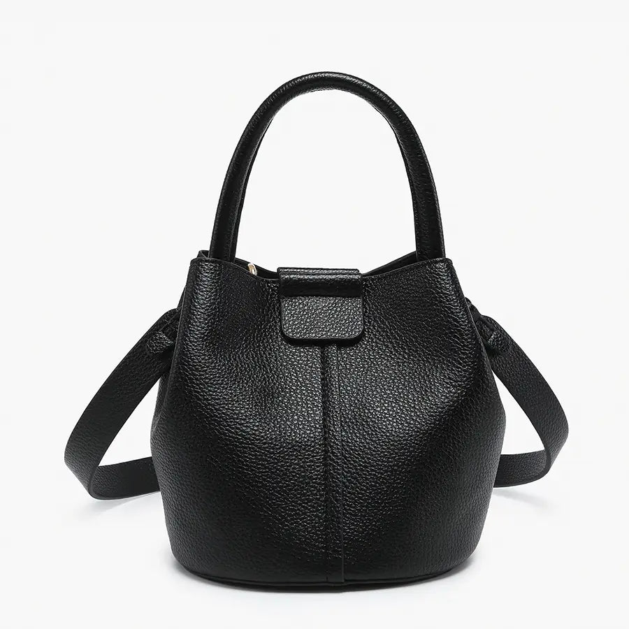 Bucket Bag with Handle and Strap