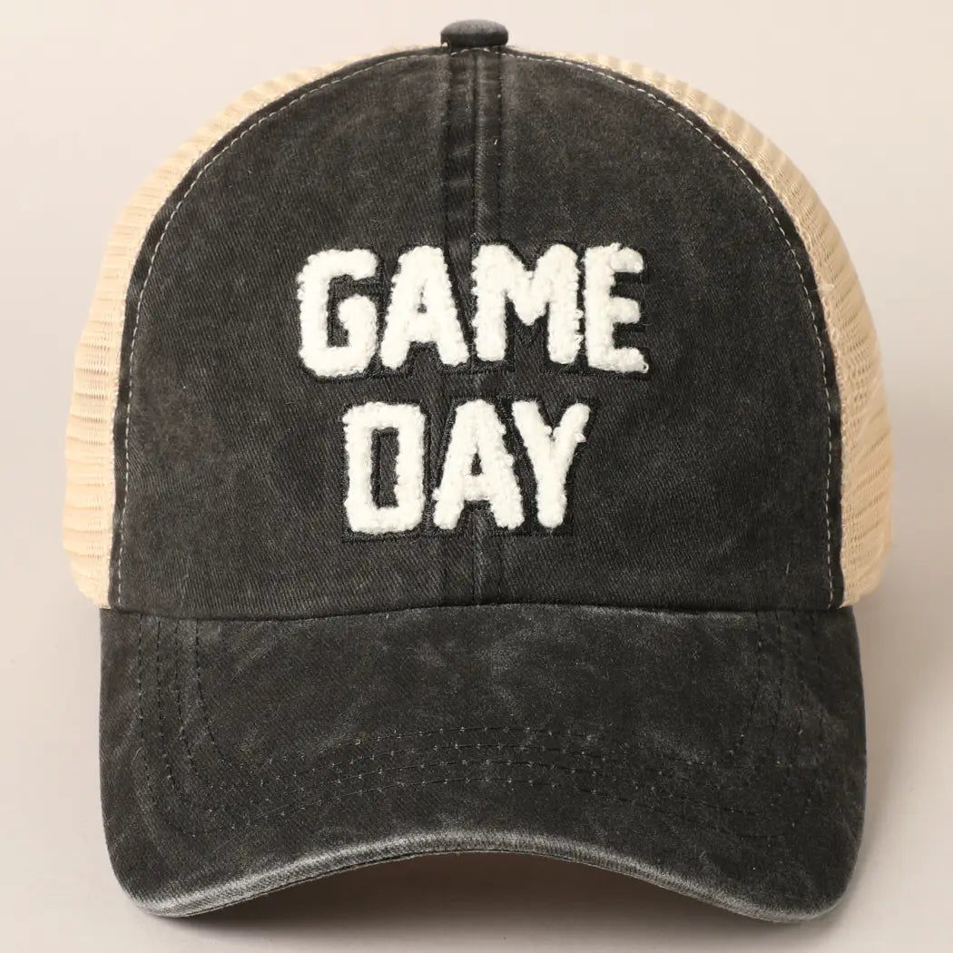 " Game Day" Baseball Hat