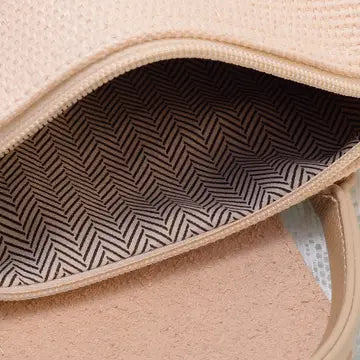 Lacey Straw Mini Crossbody Bag