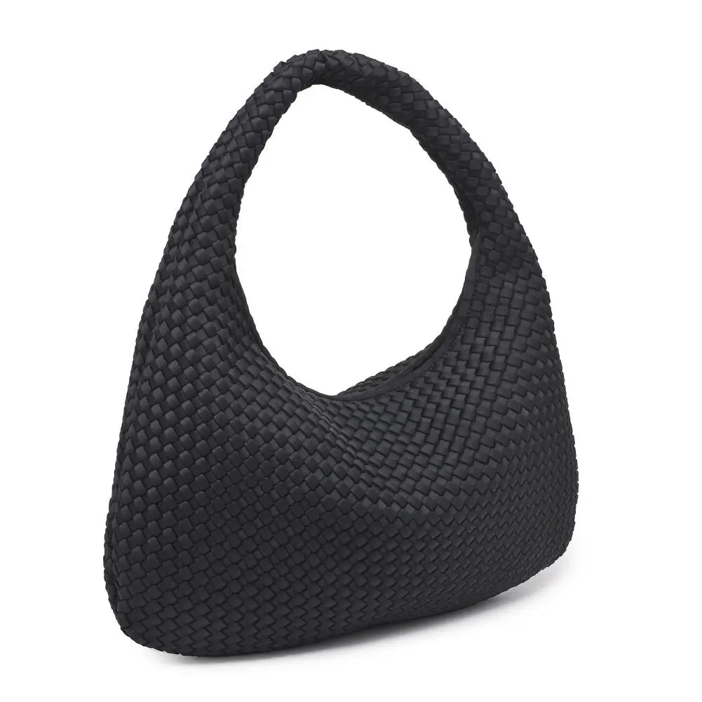 Dare to Dream Large Neoprene Woven Hobo Bag