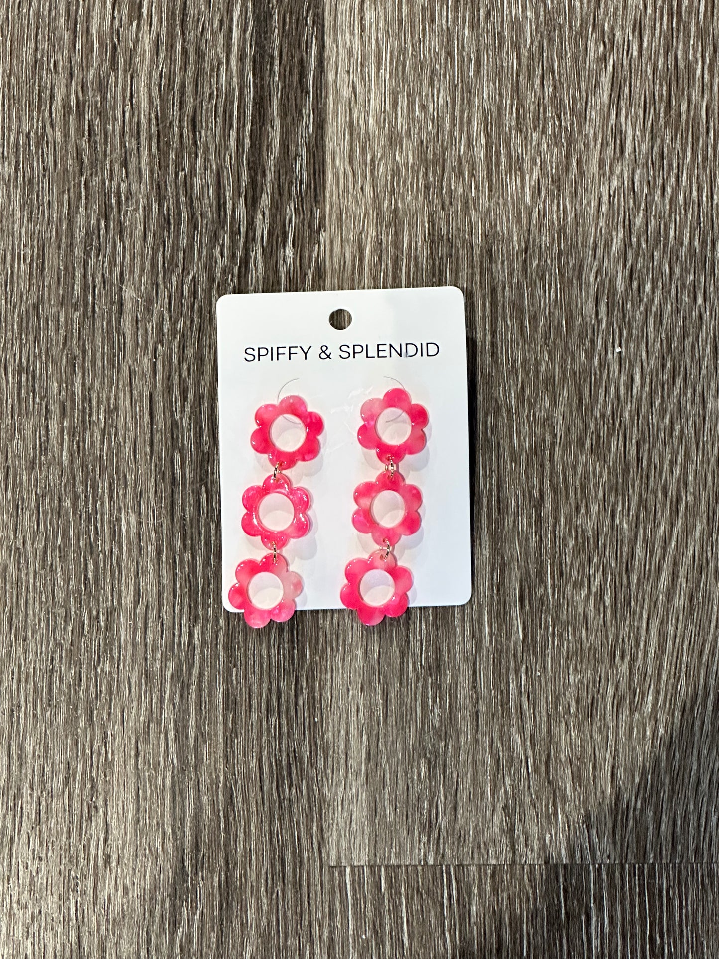 Spiffy & Splendid Flower Dangle Earring