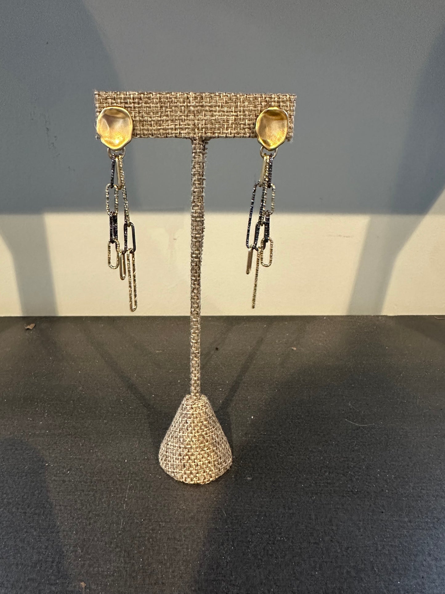 Paperclip Dangle Earrings
