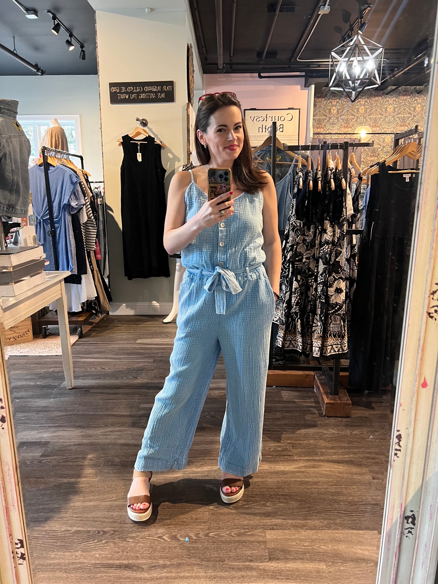 Tribal Gauze Jumpsuit