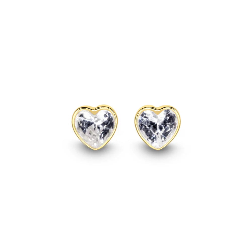 Chloe & Lois Heart Shaped Stud Earrings