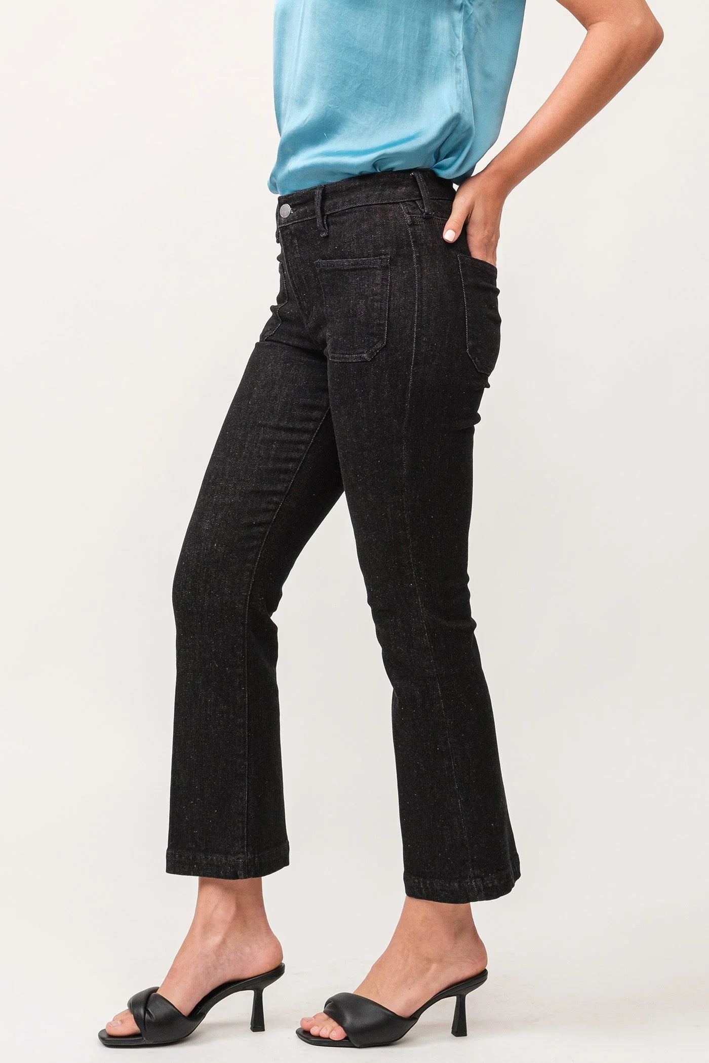 Dear John Jeanne Flare True Black Denim