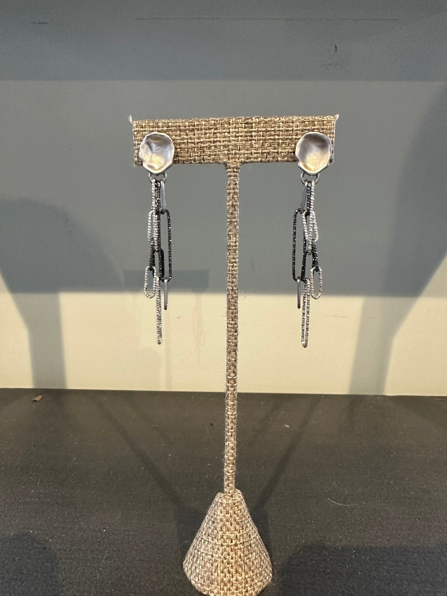 Paperclip Dangle Earrings