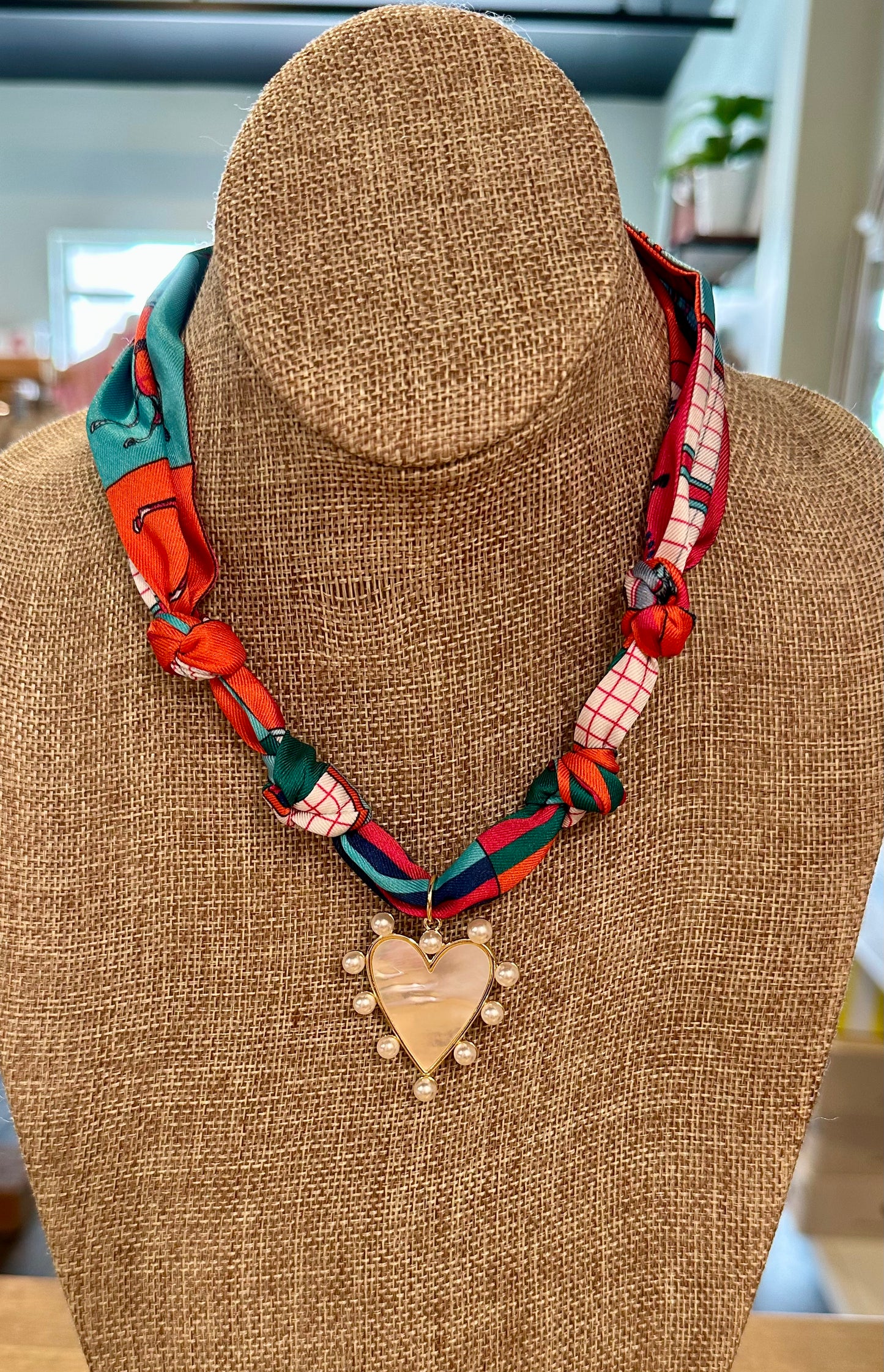 Scarf Necklace