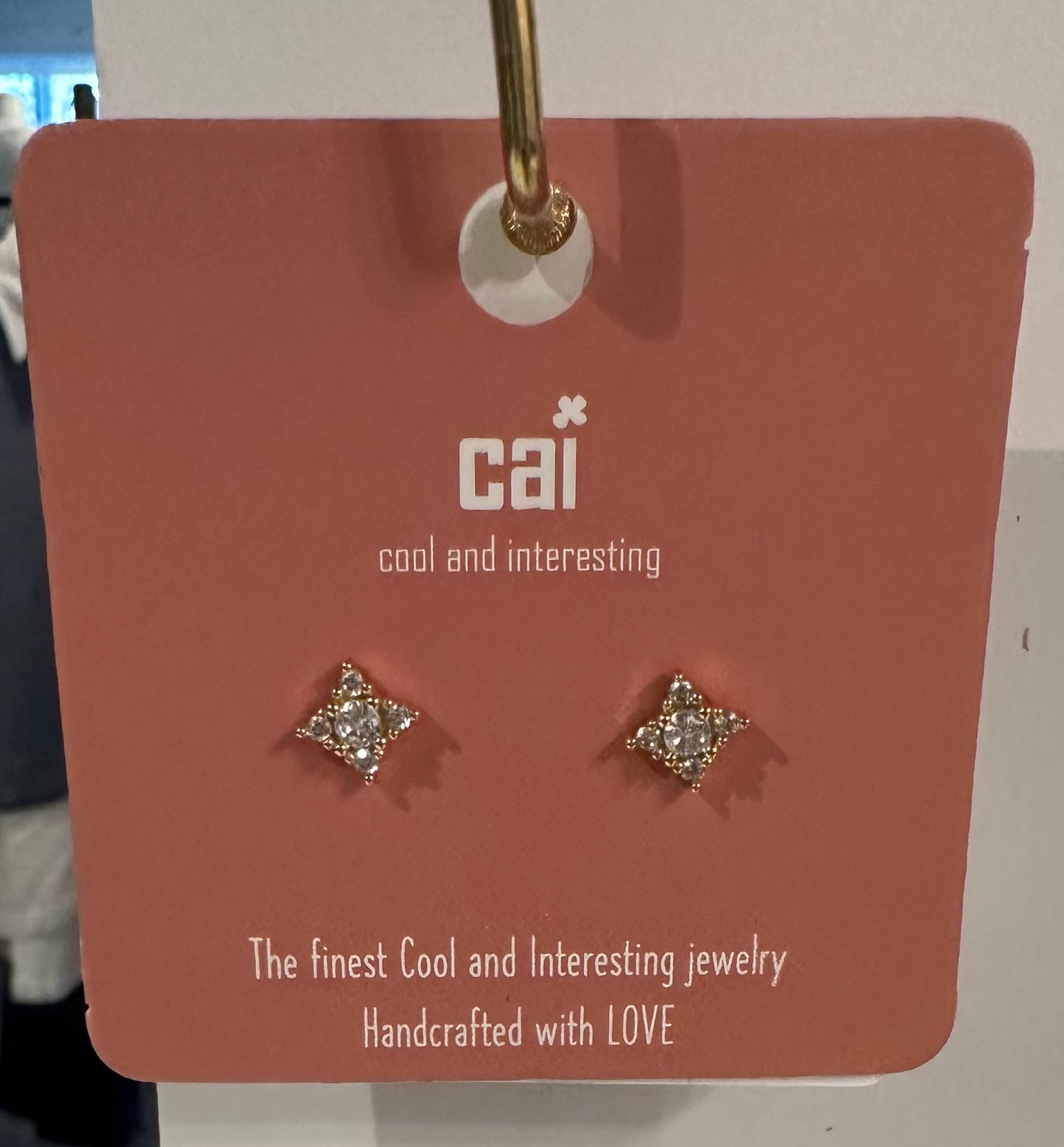 CAI Star CZ Flat Back Studs