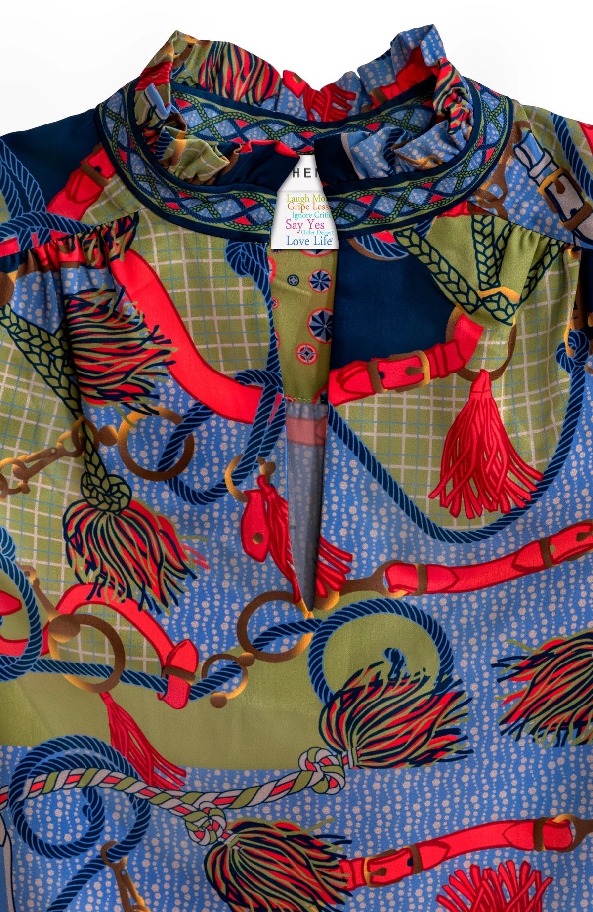 Gretchen Scott Ruffleneck Tunic