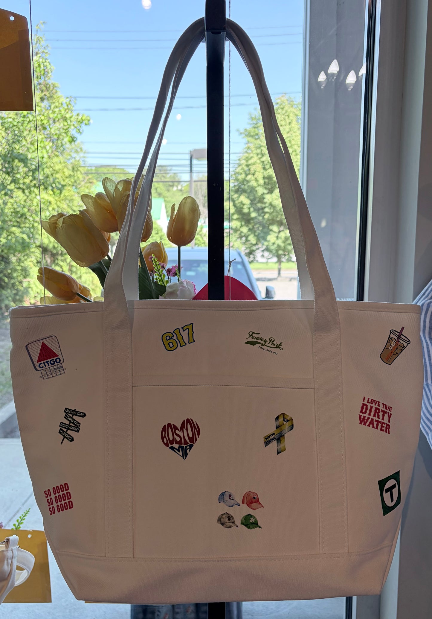 Boston Icons Tote Bag