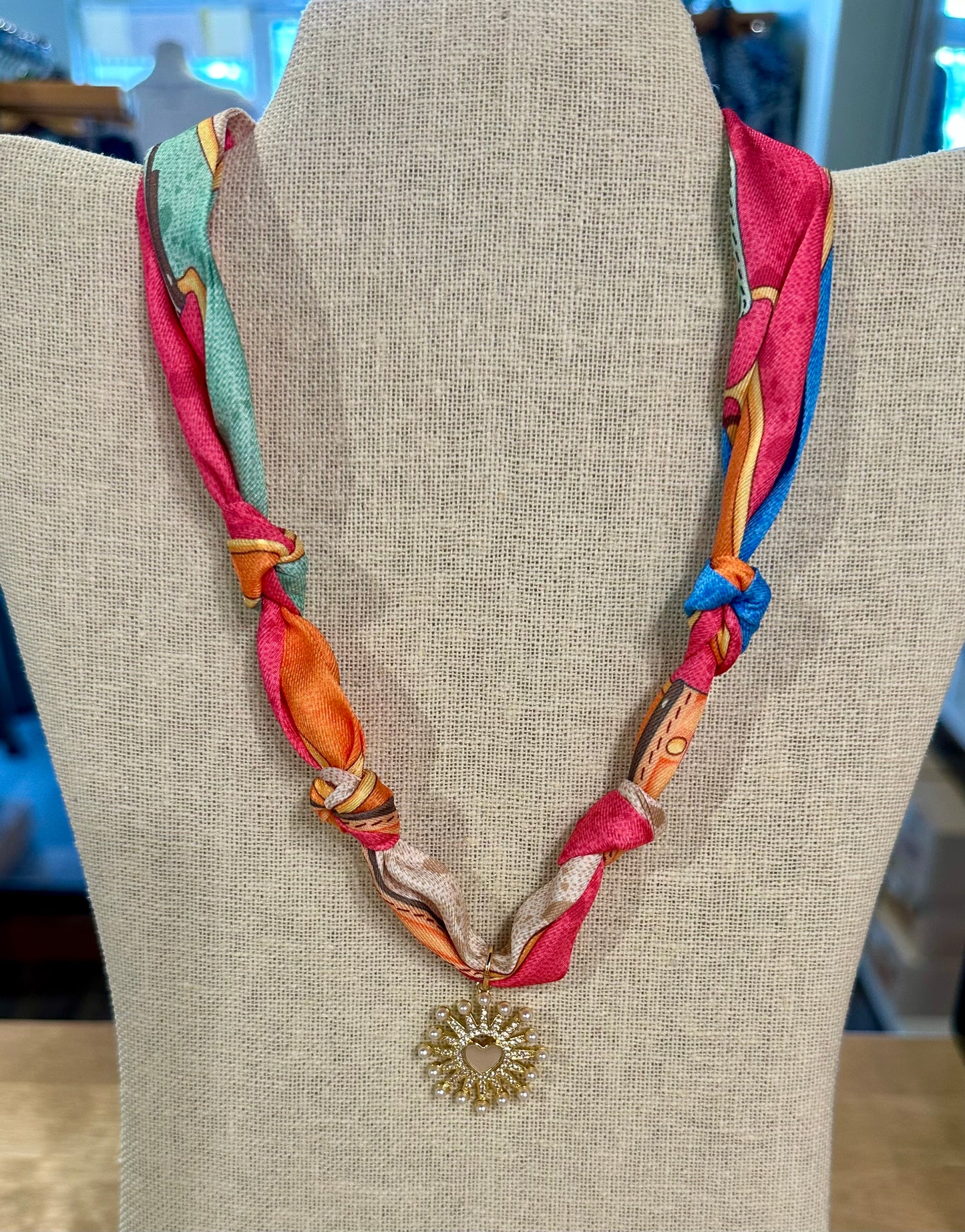 Scarf Necklace