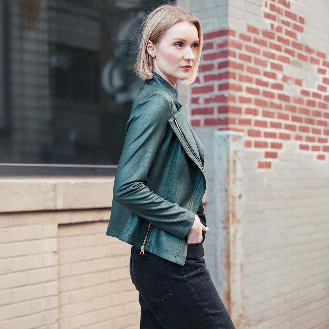 Clara Sun Woo Liquid Leather Jacket