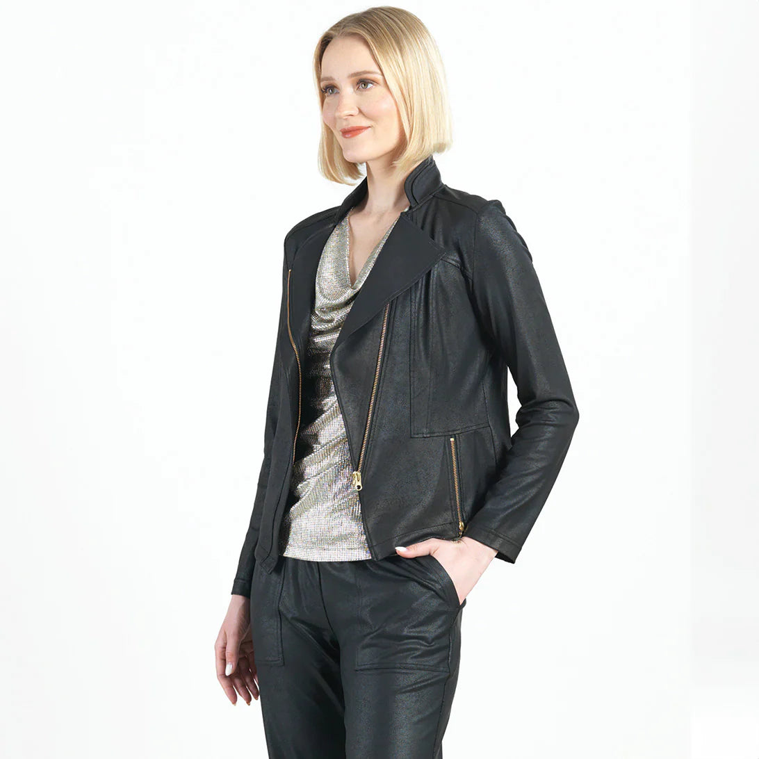 Clara Sun Woo Liquid Leather Jacket