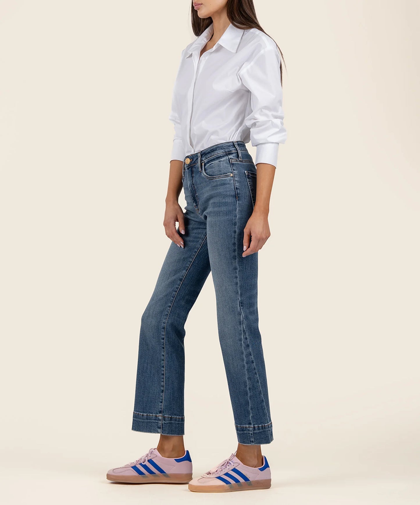 Kut from the Kloth High Rise Ankle Flare