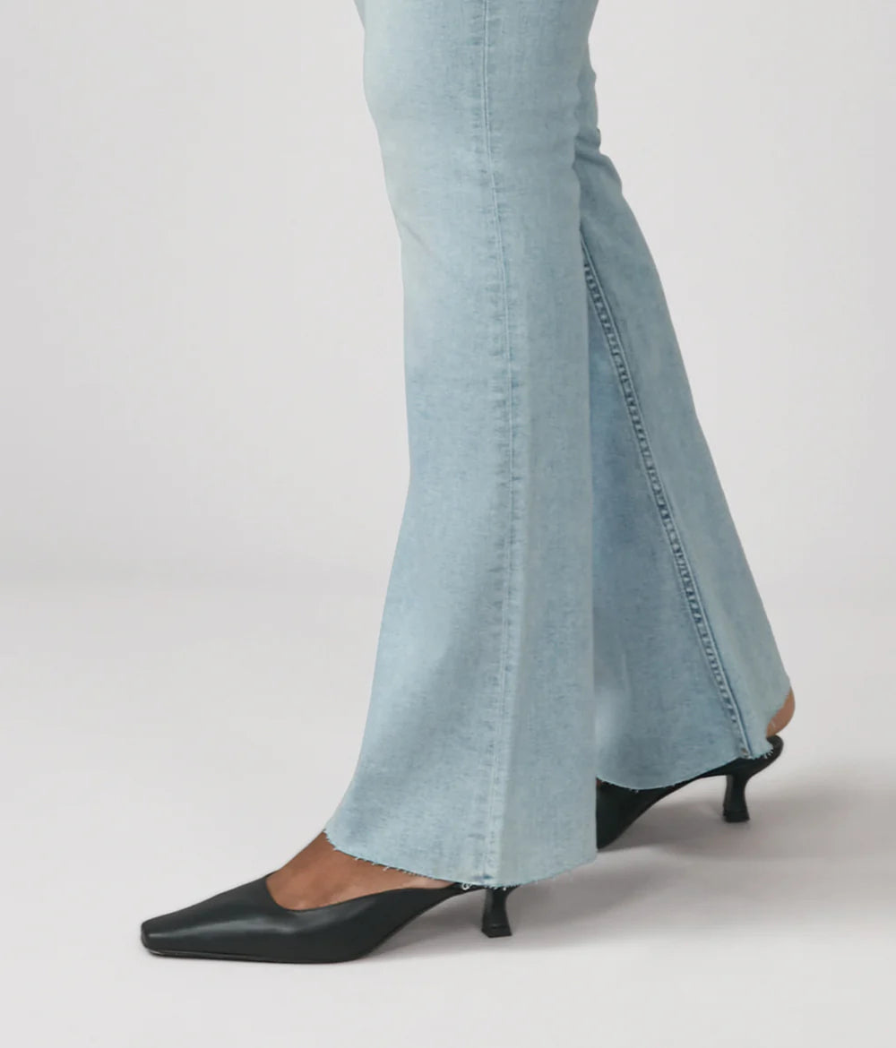 Lola Denim- High Rise Flare Jean- Alice