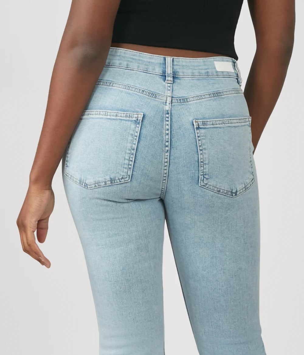 Lola Denim- High Rise Flare Jean- Alice