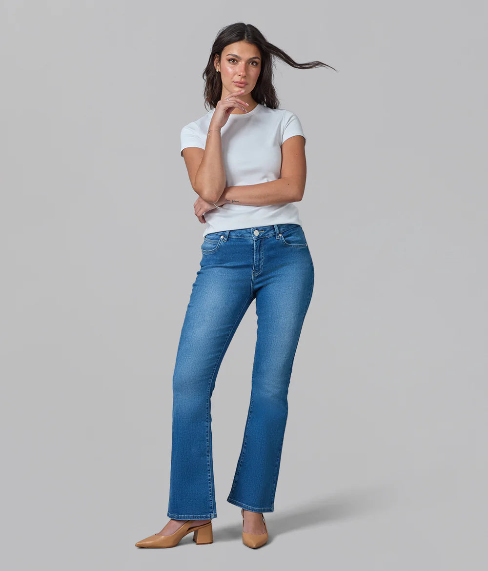 Lola Denim High Rise Bootcut Jeans- Billie