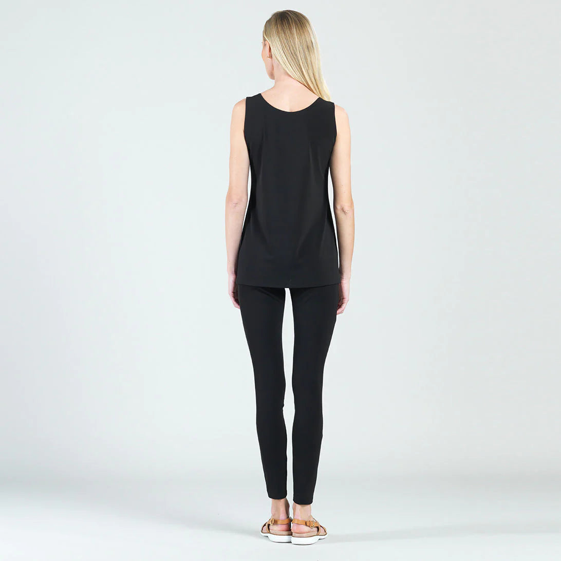 Clara Sun Woo Scoop Neck Mid Length Tank