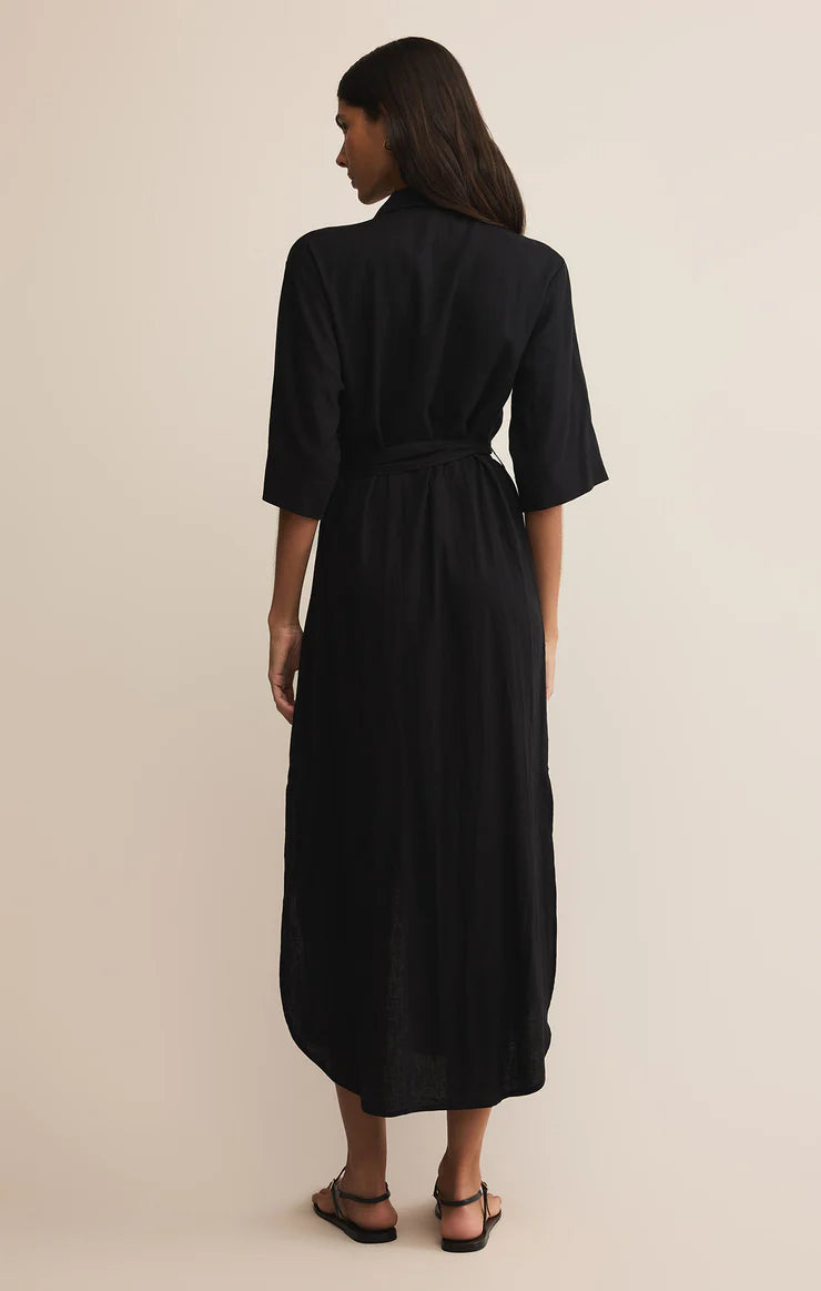 Z Supply Brise Linen Midi Dress