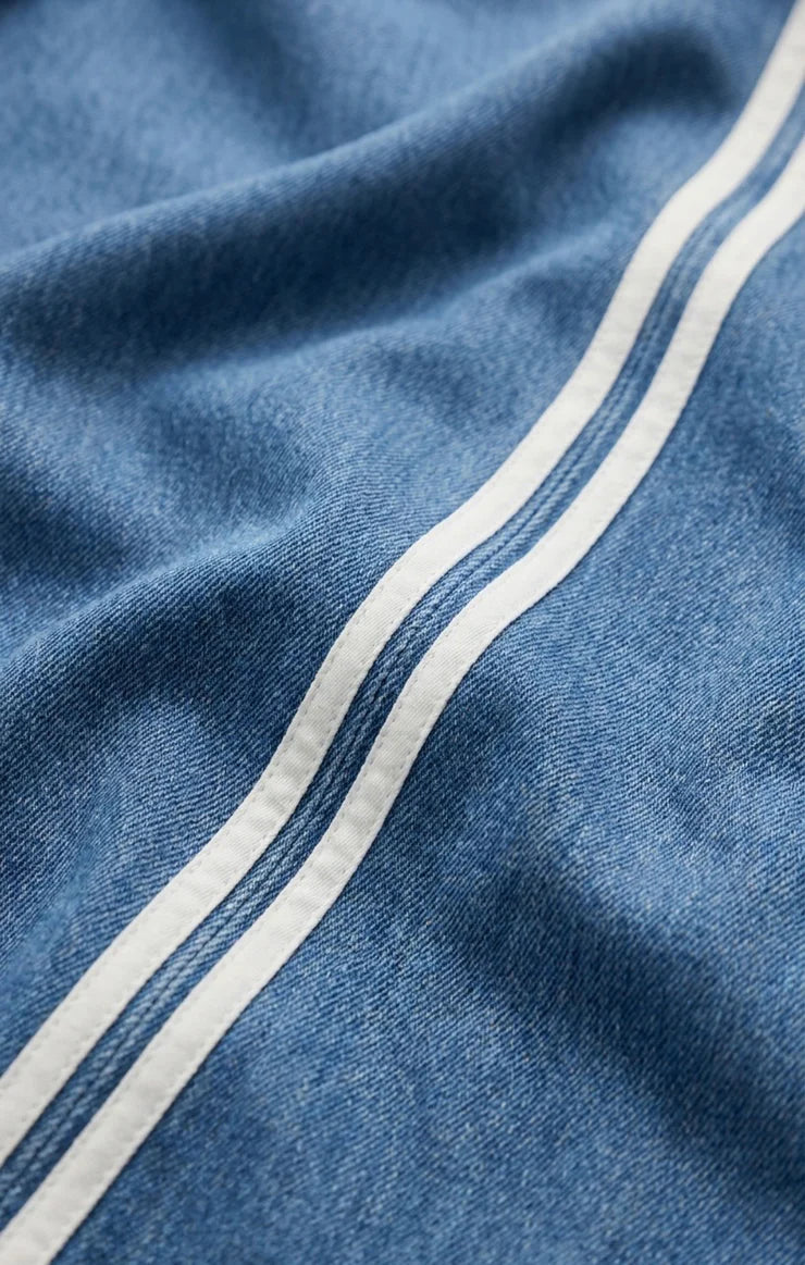 Z Supply Sidelines Denim Track Pant