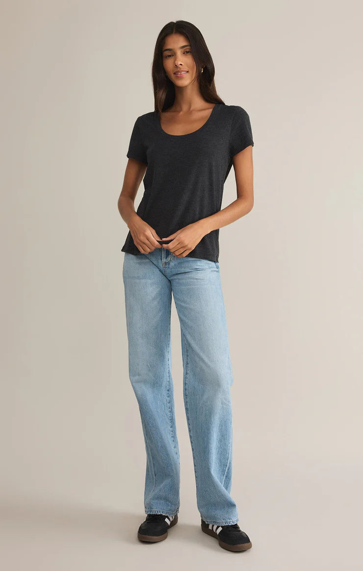 Z Supply Anywhere Scoop Neck Tee