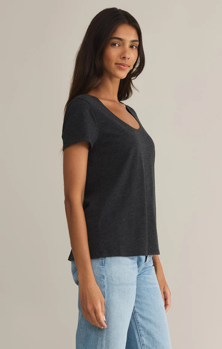 Z Supply Anywhere Scoop Neck Tee