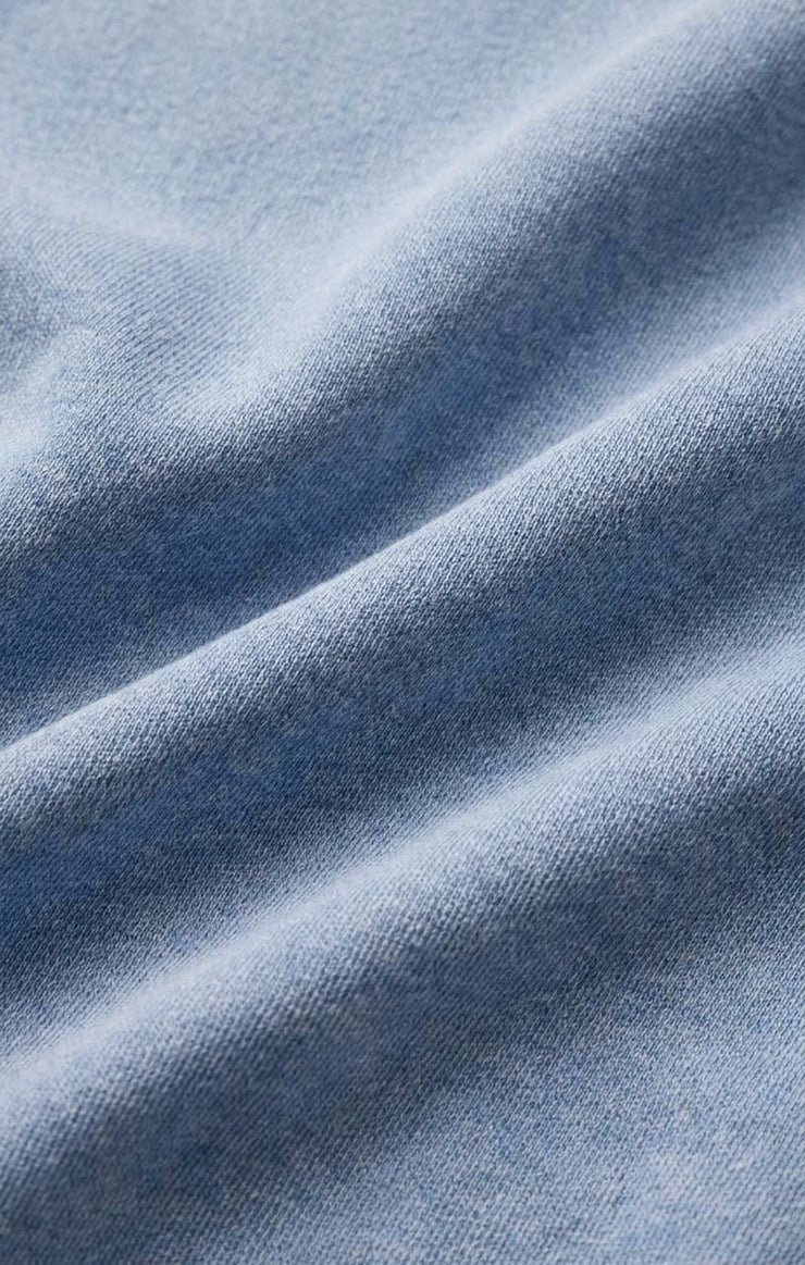 Z Supply Circuit Knit Denim Sweatshirt