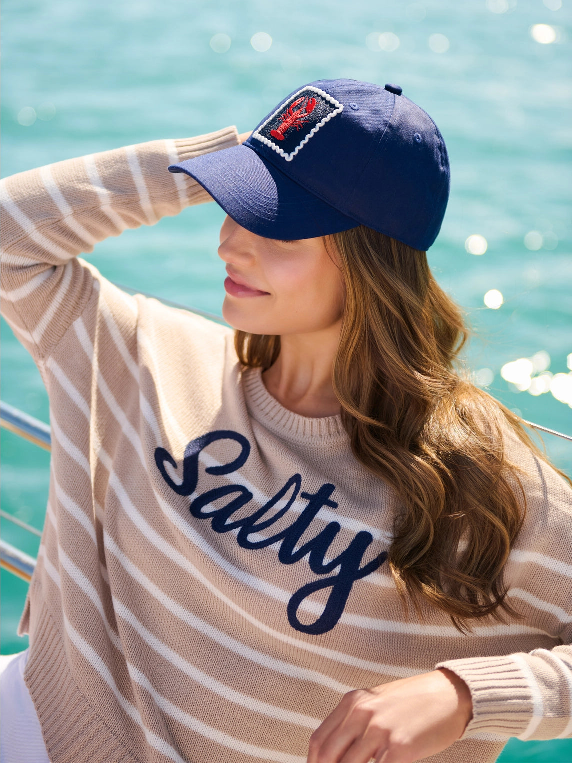 Shiraleah Lobster Baseball Hat