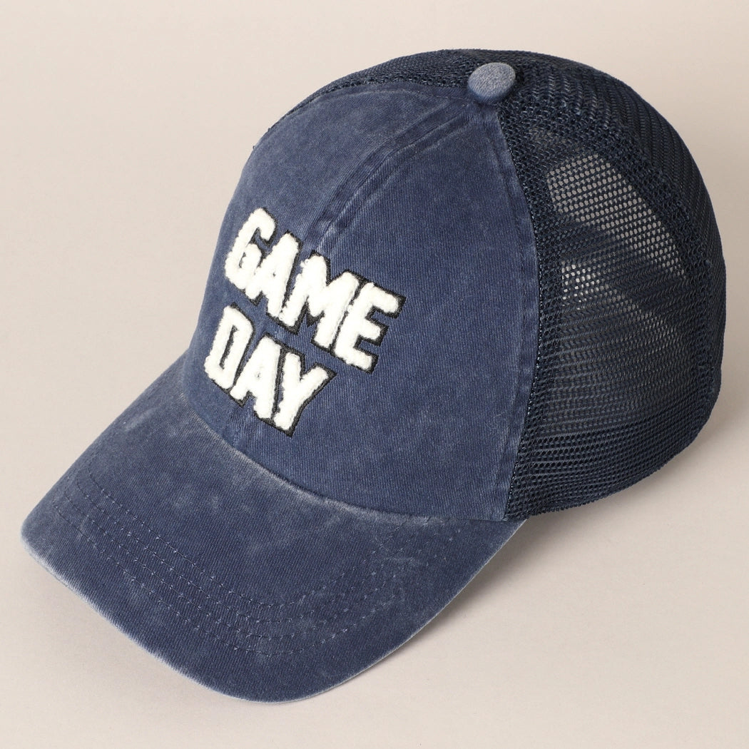 " Game Day" Baseball Hat