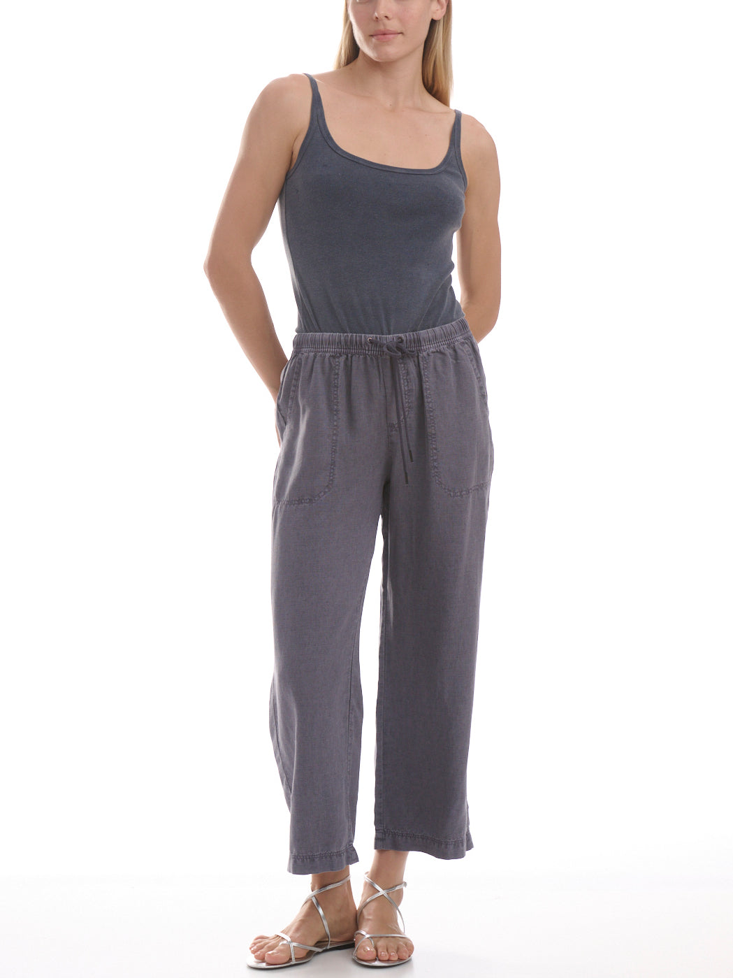 Splendid Angie Crop Wide Leg Pant