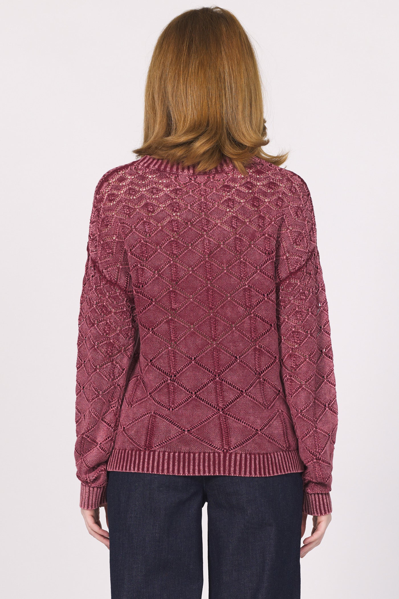 Another Love Colette Acid Wash Sweater