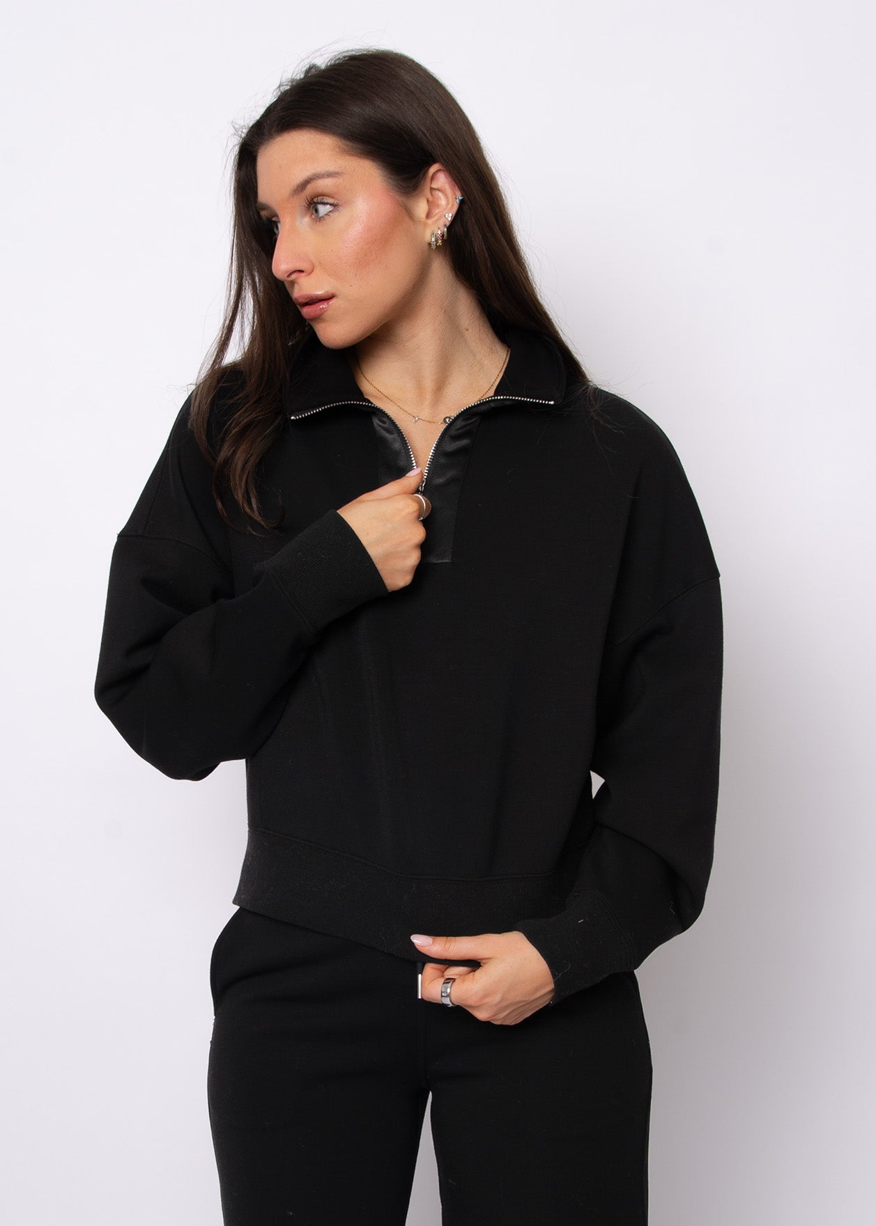 RD Style Mailyn Soft Knit W/ Satin Trim Two Piece Set