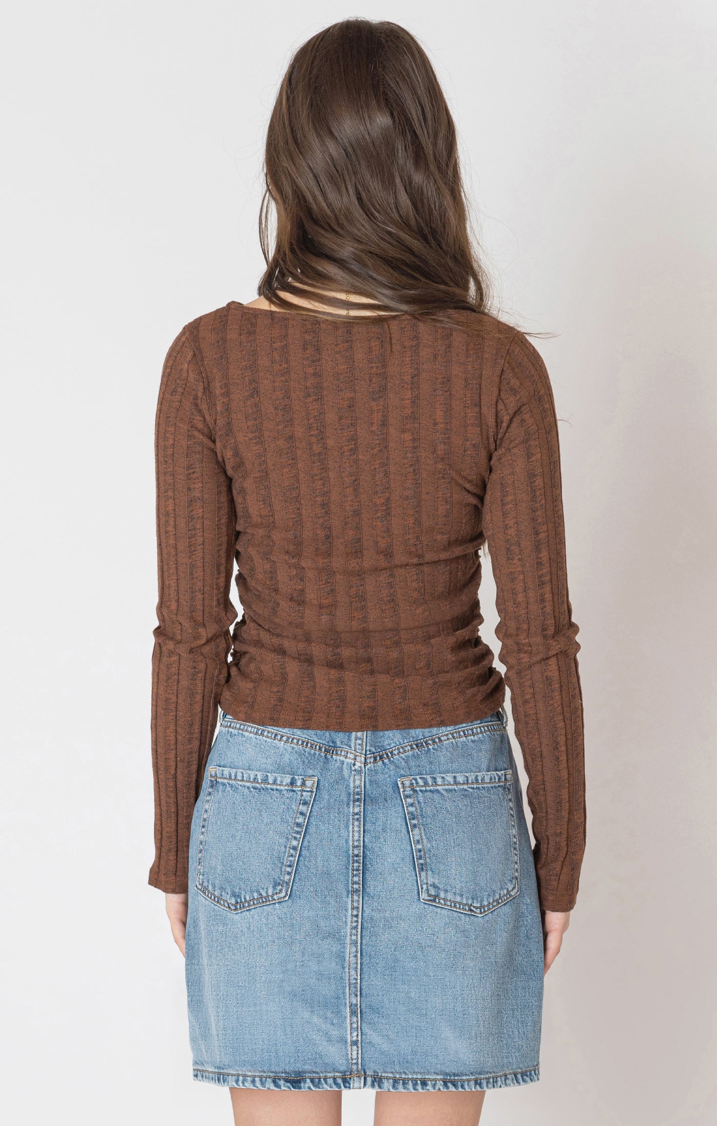 Dex Wide Ribbed Top