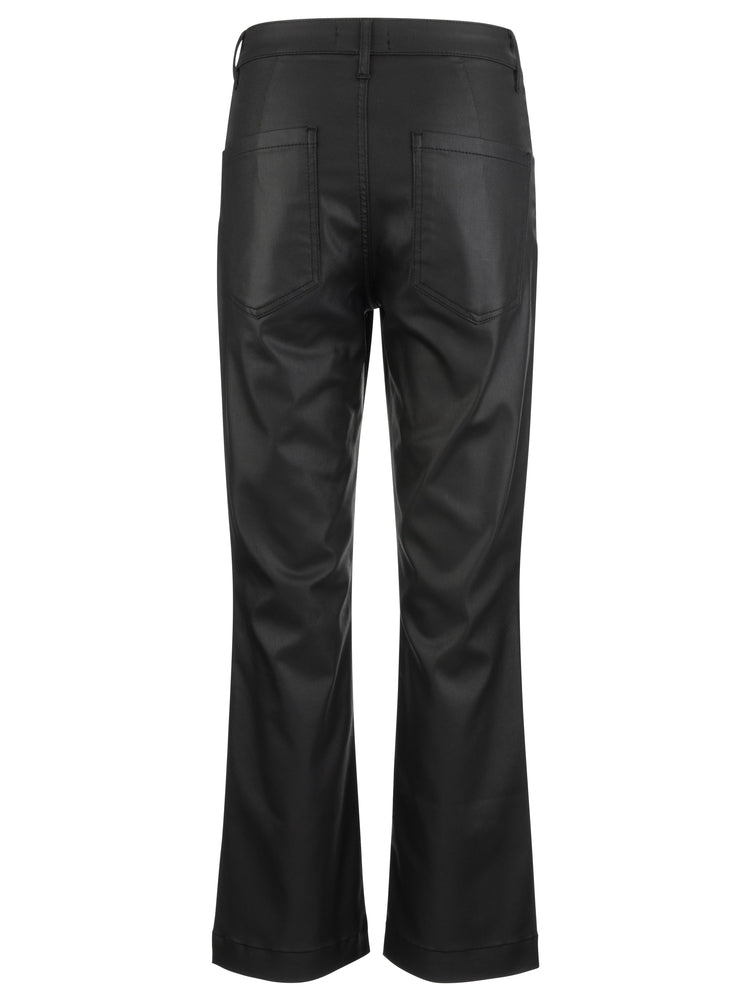 Kut from the Kloth Kelsey Coated Flare W/ Front Pockets