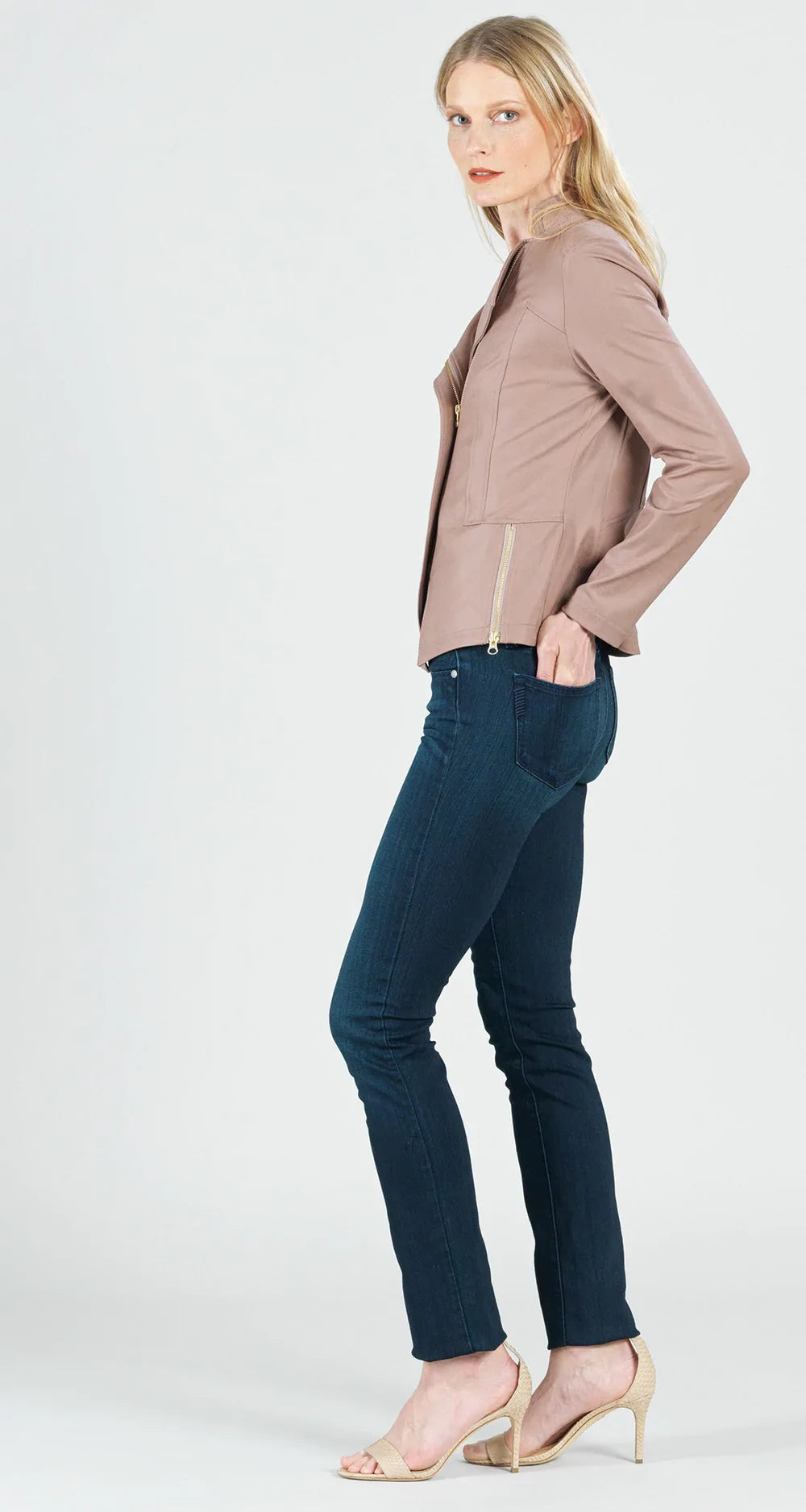 Clara Sun Woo Liquid Leather Jacket