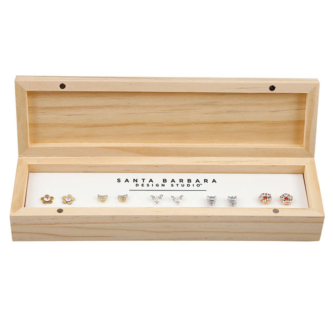 Box Earring Set-Spring