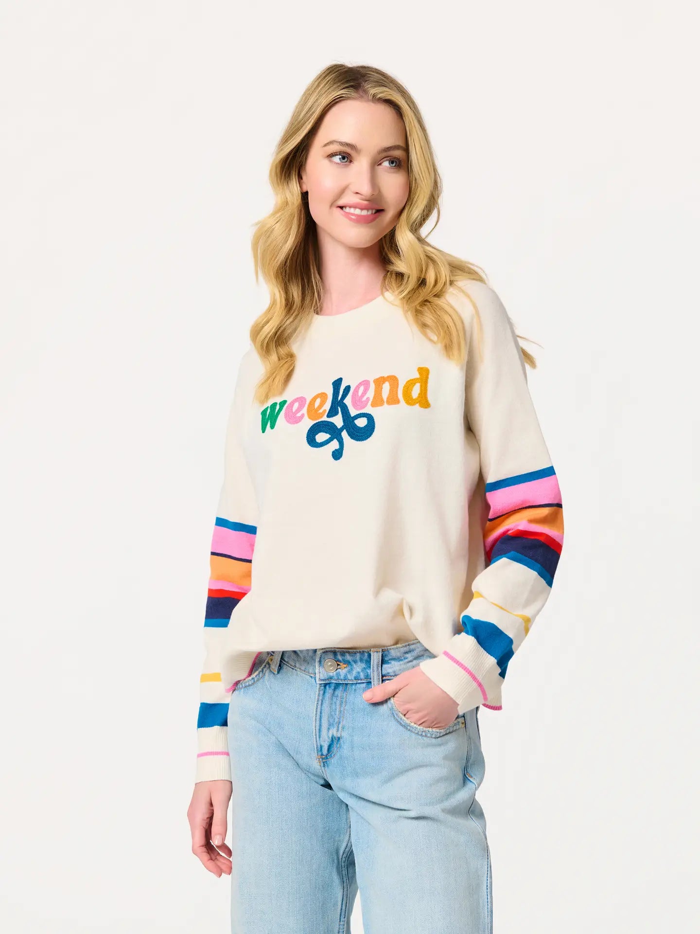 Shiraleah " Weekend" Lightweight Boxy Sweater