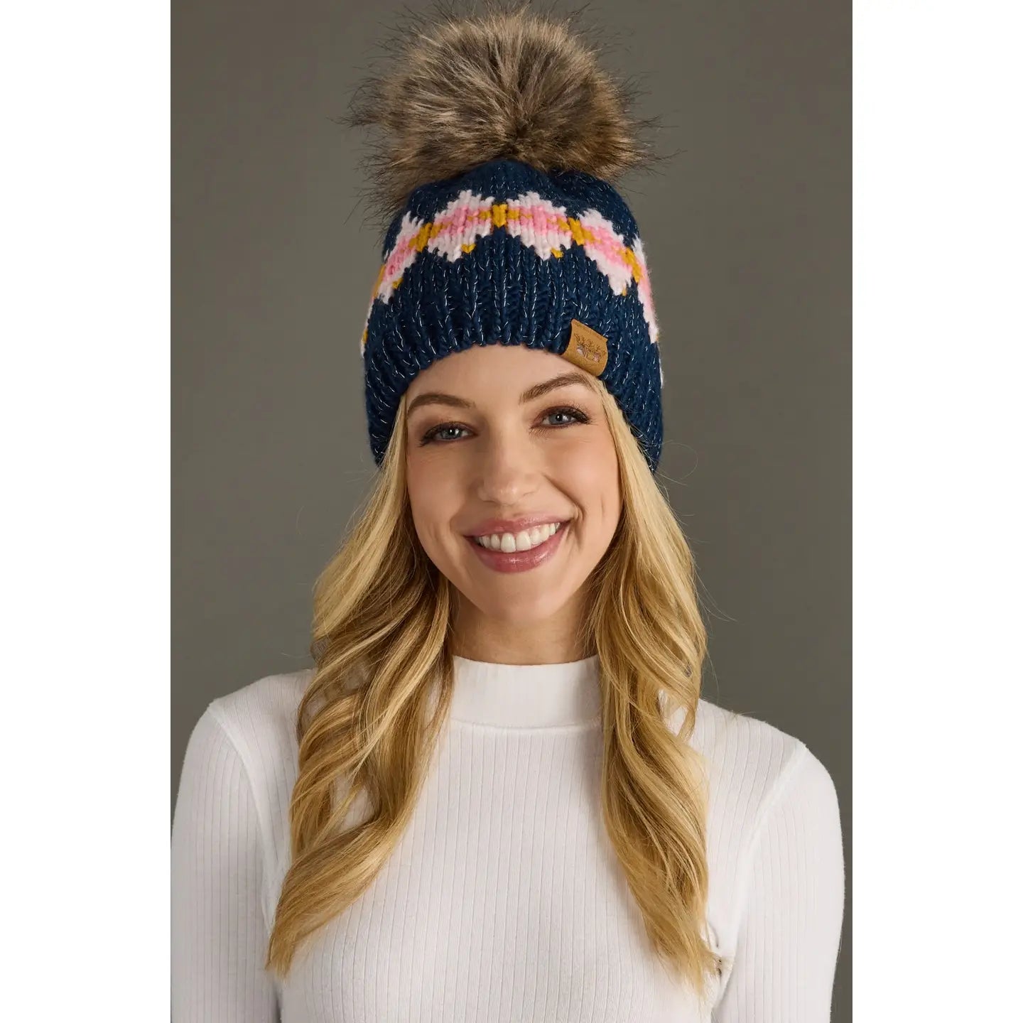 Panache Knit Pom Hats