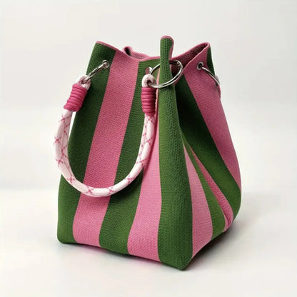 Mini Knit Bucket Bags